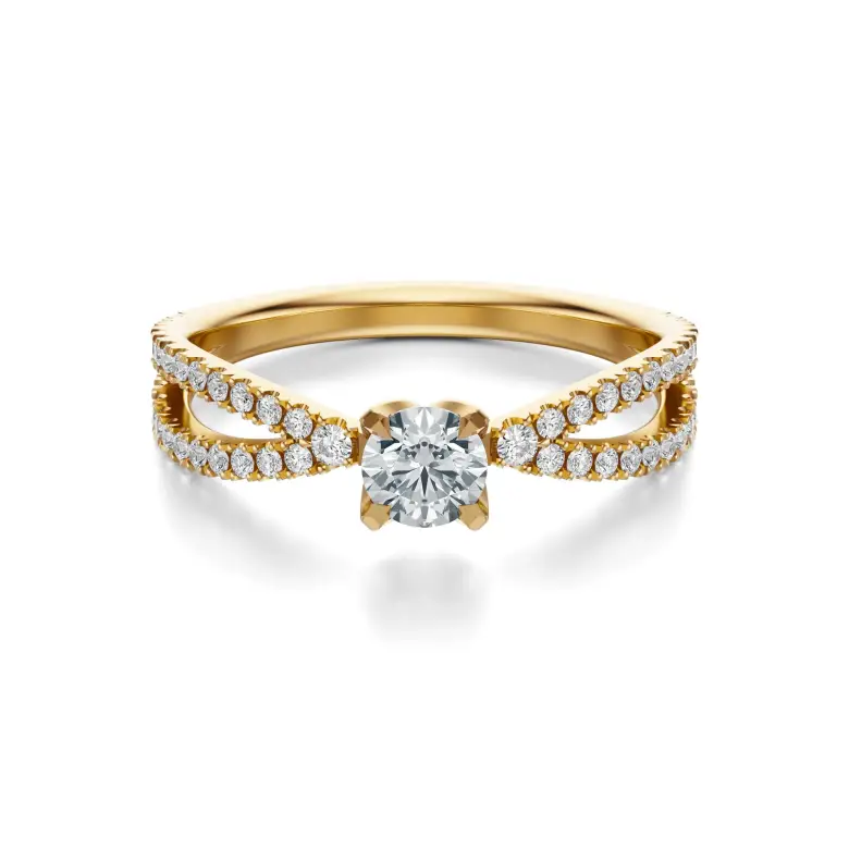 Pierścionek z diamentami